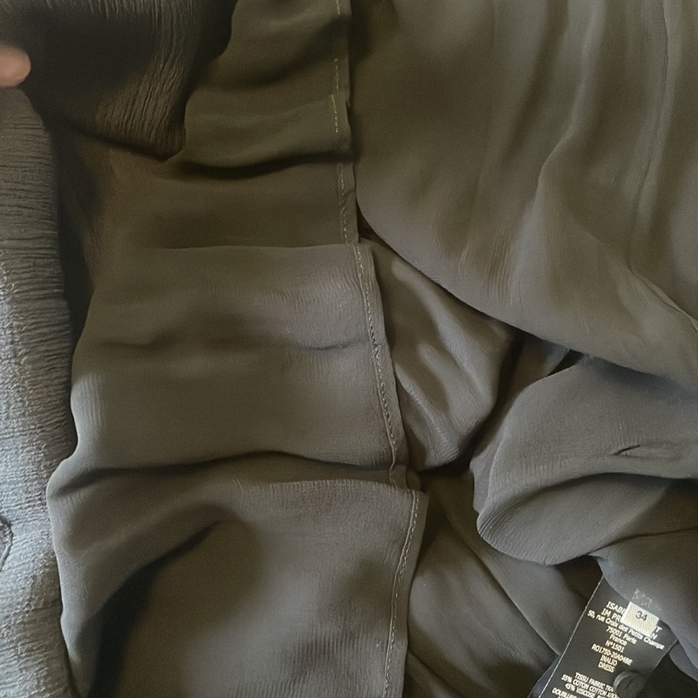 Isabel Marant flowy navy‎ dress size 34 - Picture 4 of 7